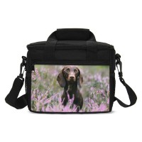 Dachshund Dog Children Lunch Bags Handbag Tote Portable Insulated Pouch Food Storage Cooler Bag Student Kid School Lunch Box Bag