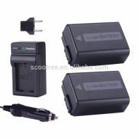 Smatree 1300mAh Rechargeable Digital Camera Battery NP-FW50 for Sony a6000,A7RII,A5100 Lithium Battery Pack